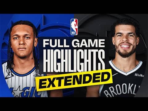 EXTENDED: MAGIC at NETS | FULL GAME HIGHLIGHTS | January 7, 2026