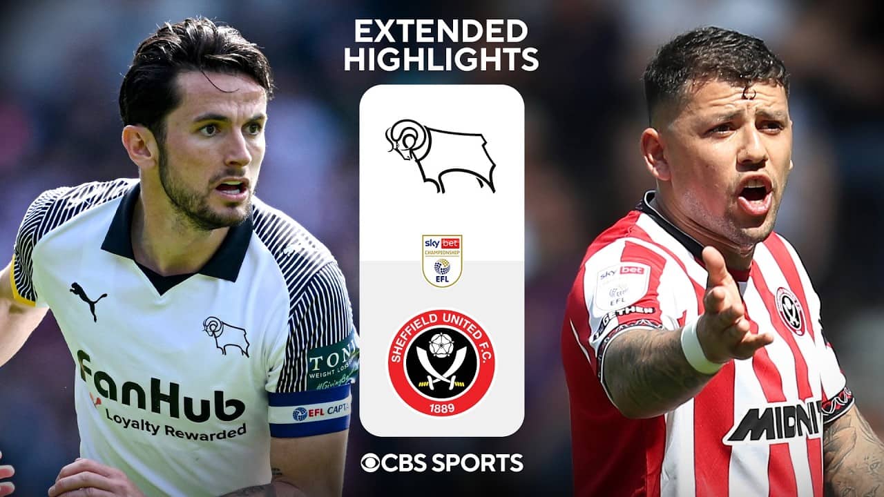 Derby County vs. Sheffield United: Extended Highlights | EFL Championship | CBS Sports Golazo