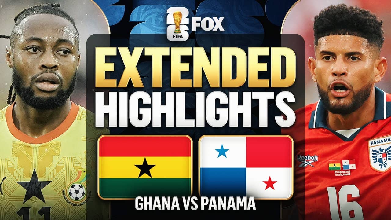 Ghana vs Panama Extended Highlights 🌎🏆 2026 FIFA World Cup™