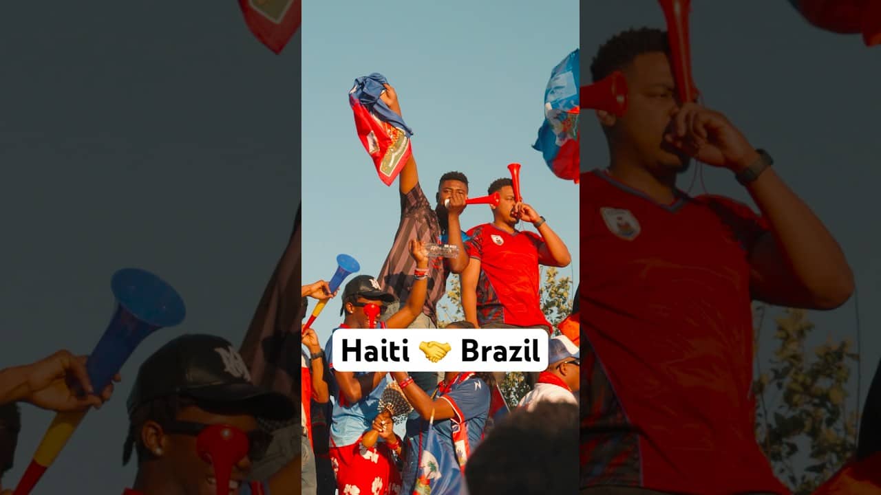 The Haiti 🤝 Brazil connection runs deep!🇭🇹🇧🇷