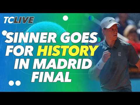 Jannik Sinner is playing for his *5th* straight Masters 1000 title tomorrow 😮‍💨 | TC Live