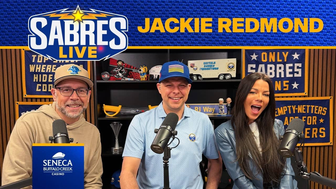 “You Got Something Cookin’” | Jackie Redmond On Round 1 Playoffs And Sports Career | Buffalo Sabres