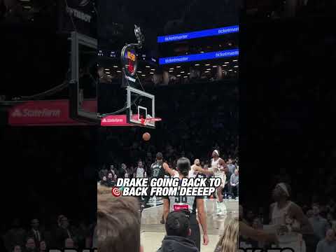 knock em down, rook 🎯 #nba #drake #drakepowell