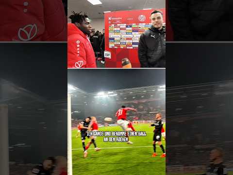 Gesprächsbedarf zwischen Tabaković & da Costa nach dem Spiel 🫣😄 @sportstudiofussball