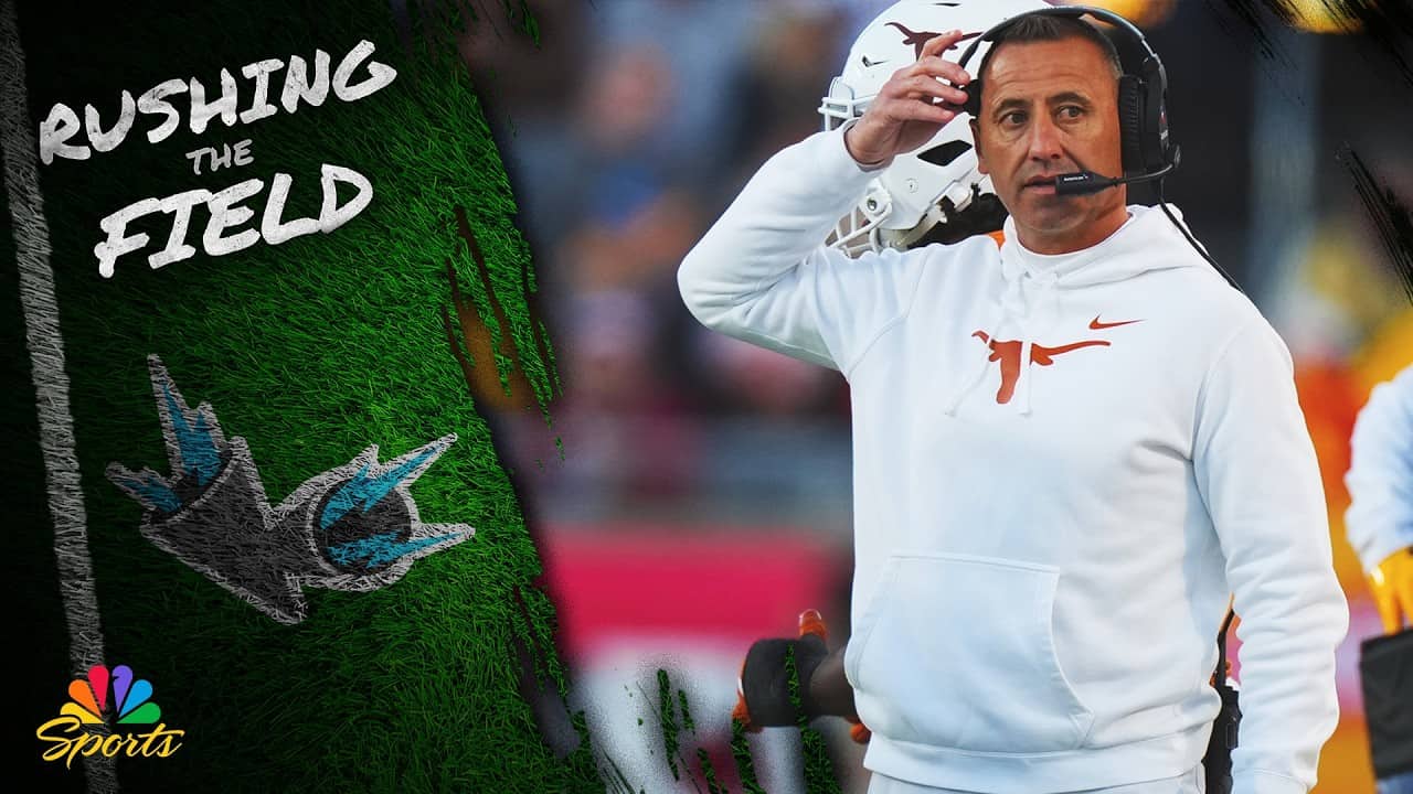 Steve Sarkisian: 'Playoff or bust' mentality not good for CFB | Rushing the Field | NBC Sports