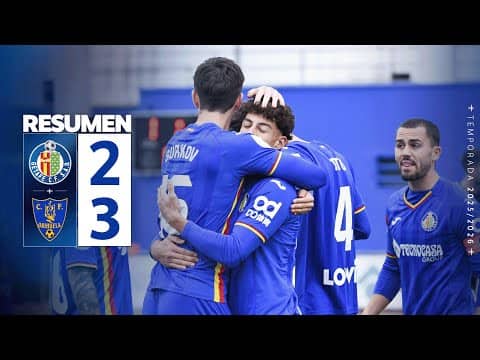 RESUMEN J16 | Getafe B 2 - 3 Orihuela CF
