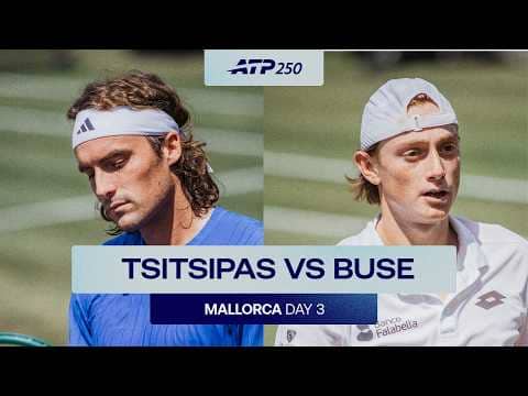 Stefanos Tsitsipas vs. Ignacio Buse Highlights | Mallorca 2026 R1