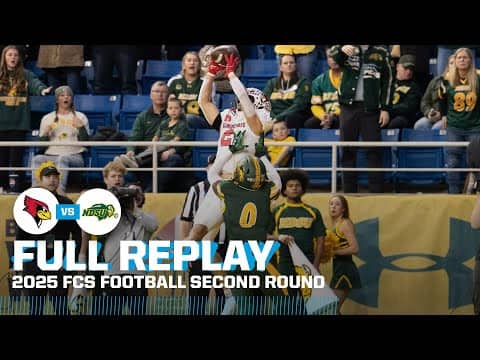 Illinois State vs. North Dakota State: 2025 FCS football second round | FULL REPLAY