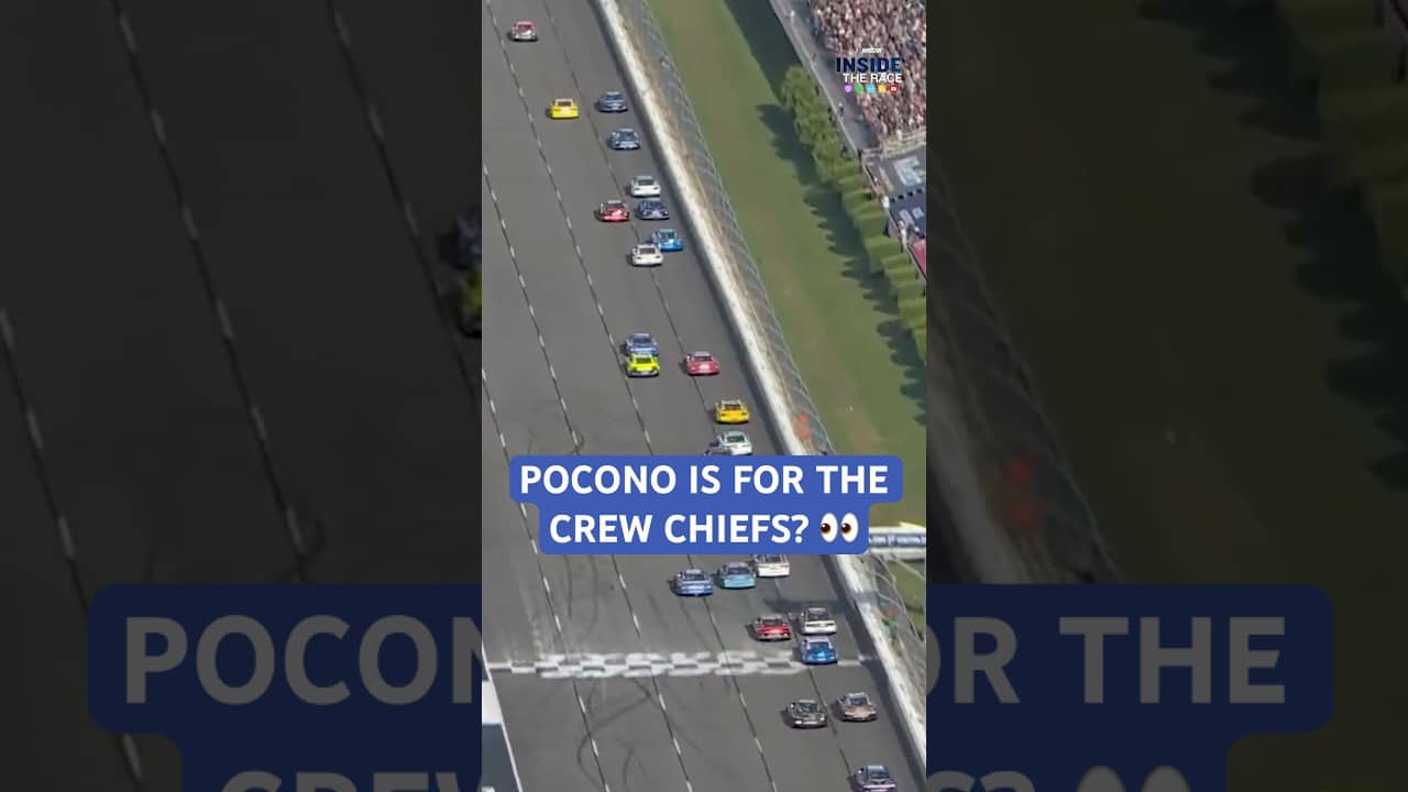 What gives drivers an edge at Pocono? 👀