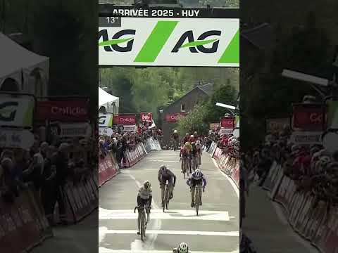 A mighty win! 🙌 Puck Pieterse took her first Spring Classics victory in emphatic style in 2025.