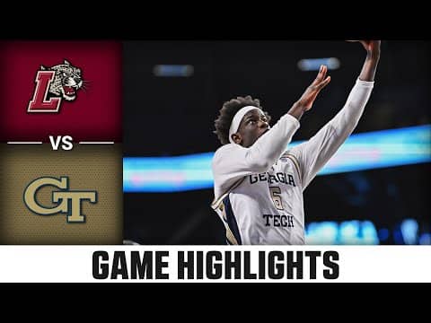 Lafayette vs. Georgia Tech Game Highlights | 2025-26 ACC Men's Basketball