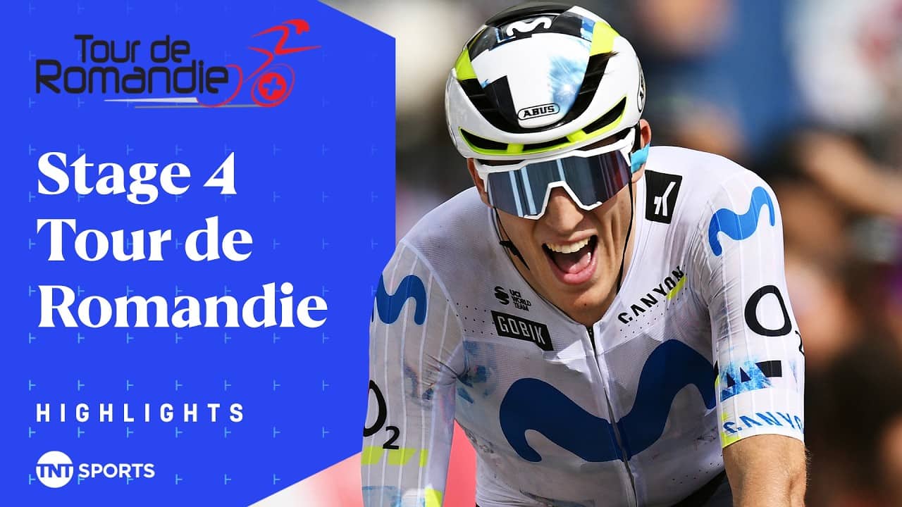 BRILLIANT RIDE! 🤩 | Men's 2026 Tour de Romandie Stage 4 Race Highlights | TNT Sports Cycling