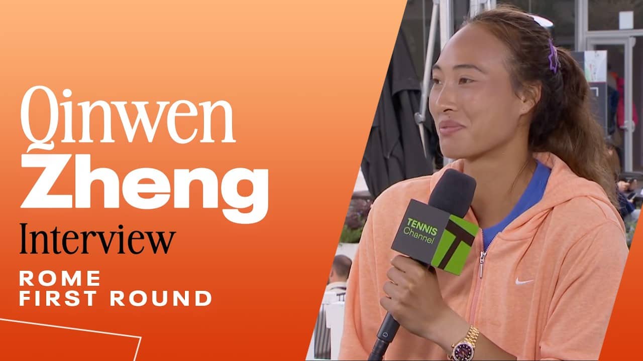 Zheng Qinwen enjoying Italian food and dressing up | 2026 Rome