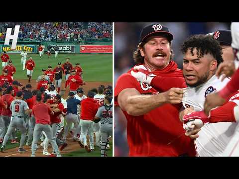 Red Sox & Nationals Benches Clear After Willson Contreras and Cade Cavalli Get Into It 😳