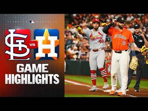 Cardinals vs. Astros Game Highlights (4/17/26) | MLB Highlights