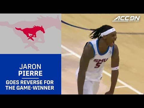 SMU's Jaron Pierre Jr. Goes Reverse For The Go-Ahead Hoop