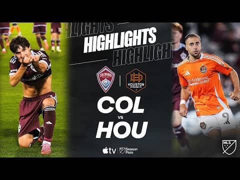 Colorado Rapids vs. Houston Dynamo FC | Full Match Highlights | STOPPAGE TIME WINNER!!