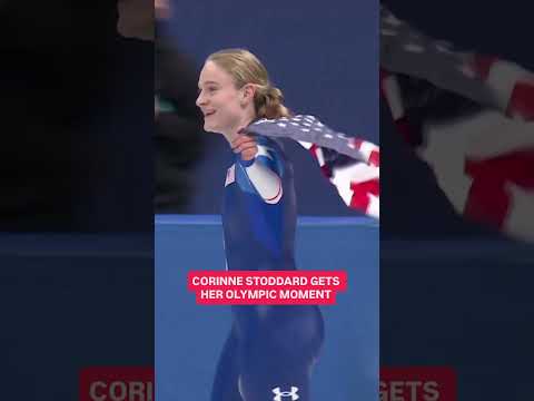 Corinne Stoddard gets her Olympic moment 🥹🥉🇺🇸