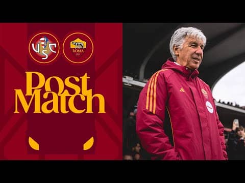 GIAN PIERO GASPERINI | INTERVISTA POST CREMONESE-ROMA