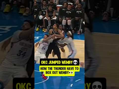 Wemby GOT JUMPED by OKC😭