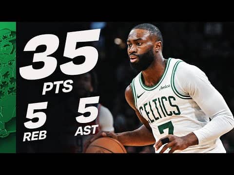 Jaylen Brown Drops 35 Points vs Wizards! | November 5, 2025