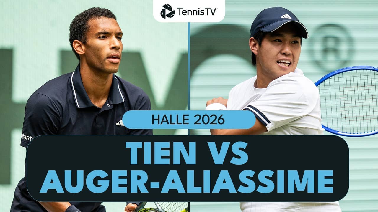 Felix Auger-Aliassime vs Learner Tien Entertaining Match Highlights 🔥 | Halle 2026 Highlights