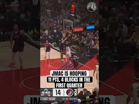 Jaden McDaniels What A Quarter 😳