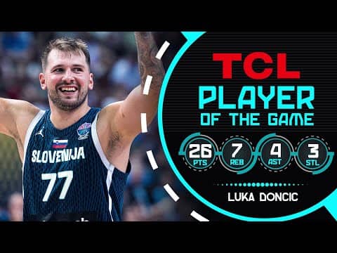 Luka Doncic (26 PTS) | TCL Player Of The Game | ISL 🇮🇸 vs SLO 🇸🇮 | FIBA EuroBasket 2025