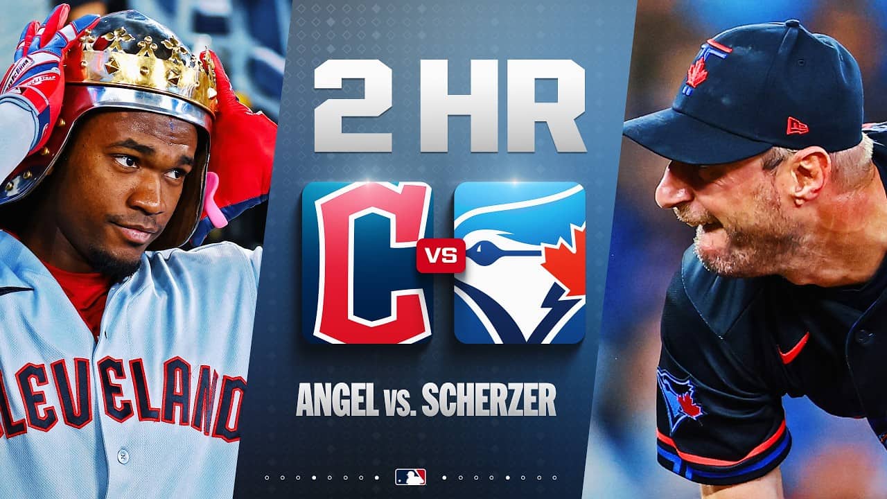 Angel Martínez hits a pair of homers vs. Max Scherzer 😳 | Guardians vs. Blue Jays (MLB Highlights)