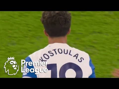Charalampos Kostoulas heads Brighton within one goal of Man United | Premier League | NBC Sports