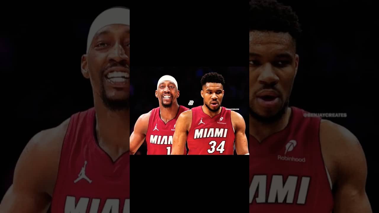 Giannis Antetokounmpo likes the idea of joining the Miami Heat per Marc Stein! #nba #shorts