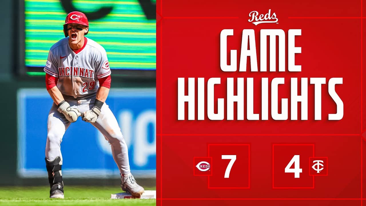 Reds vs. Twins Game Highlights (4/19/26) | MLB Highlights