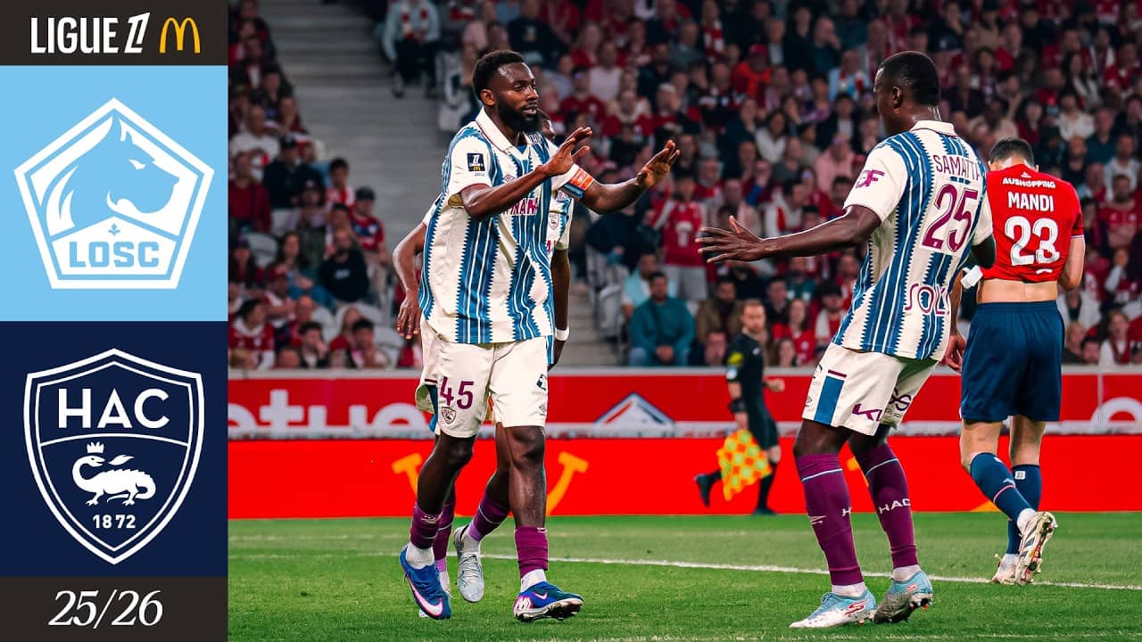Lille OSC - HAC (1-1) : le résumé du match