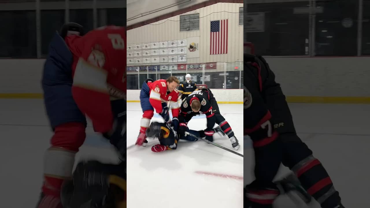 POV your playing against the Tkachuk brothers