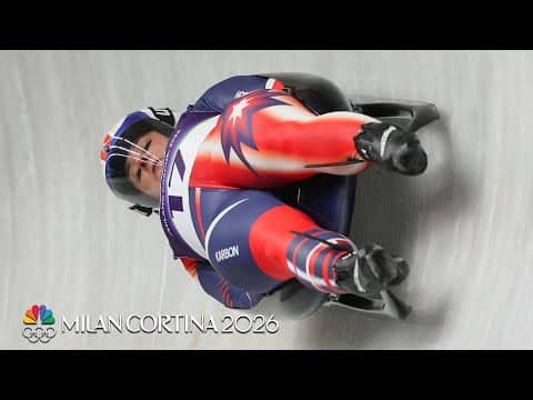 USA's Ashley Farquharson 5th, Emily Fischnaller 7th after Run 2 | Winter Olympics 2026 | NBC Sports