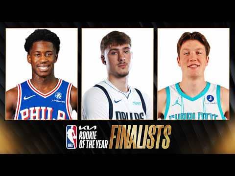 The 2025-26 Rookie of the Year Finalists