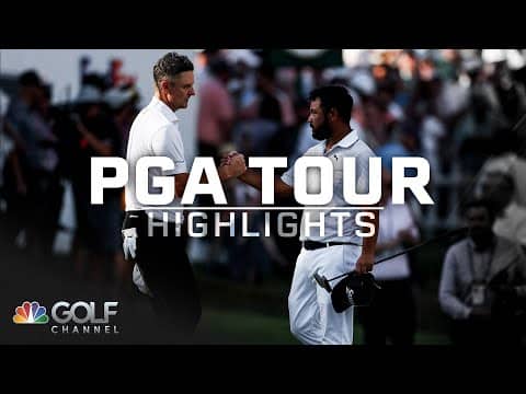 PGA Tour highlights: 2025 FedEx St. Jude Championship, Round 4 | Golf Channel