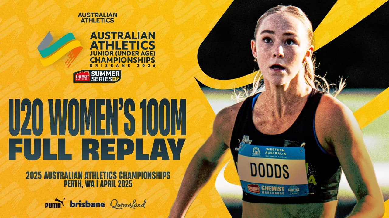 U20 Women's 100m | 2025 Australian Athletics Championships