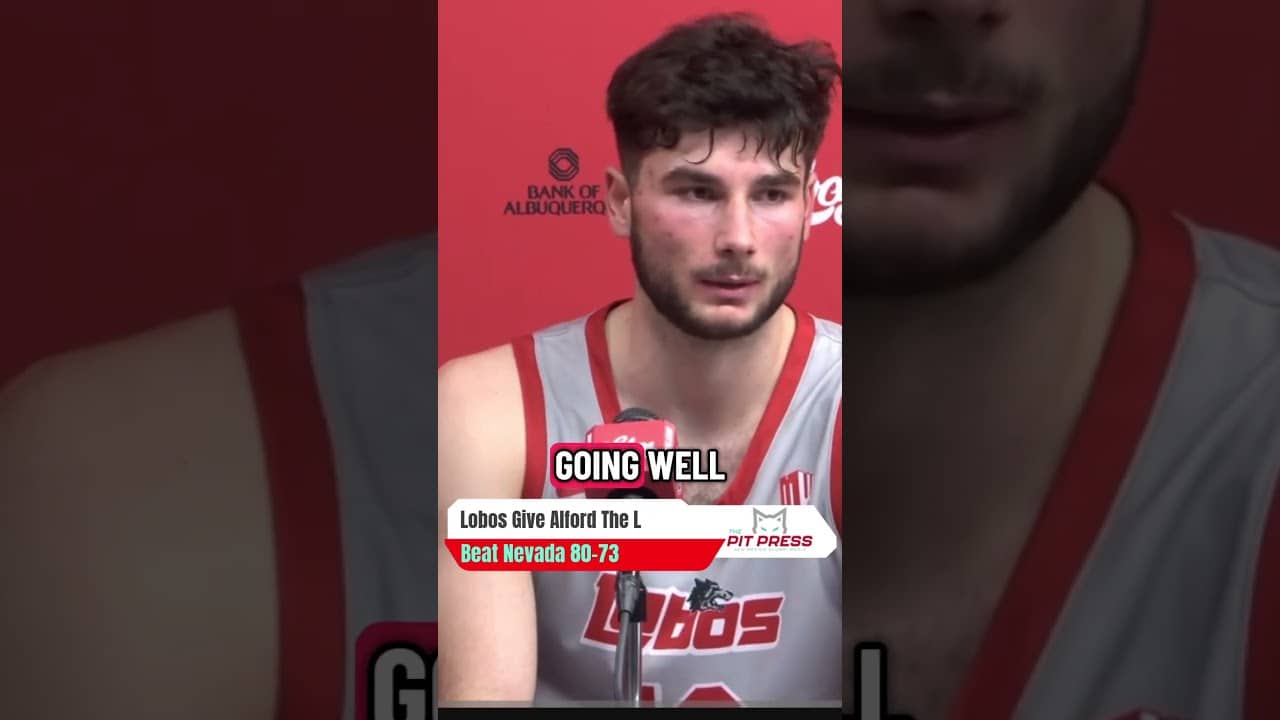 Lobos take down Alford, Nevada #golobos