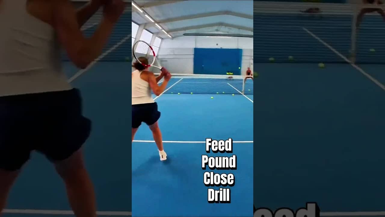 Essential #tennisdoubles drill