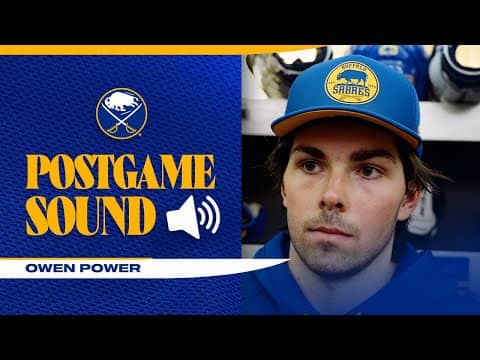 “We Had Our Looks” | Owen Power After 4-2 Loss To Montreal Canadiens | Buffalo Sabres