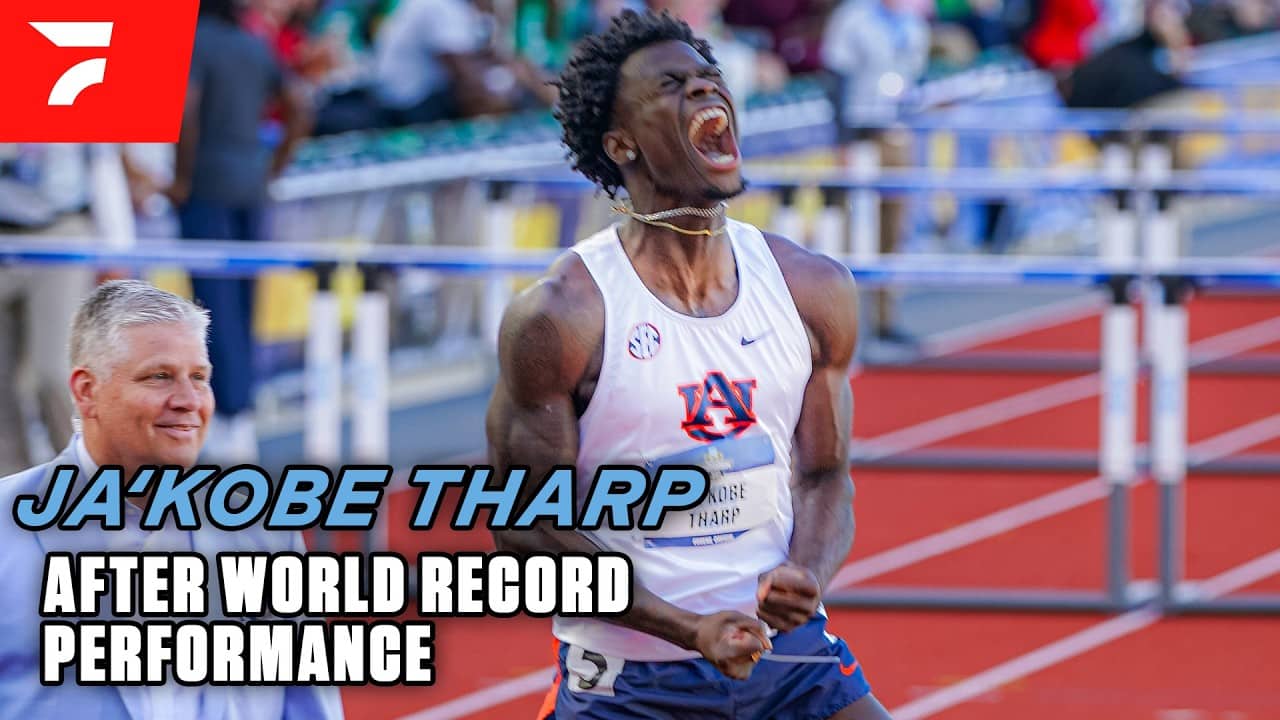Ja'Kobe Tharp SHATTERS 110mH WORLD RECORD With Historic 12.75 At NCAA Outdoors Prelims