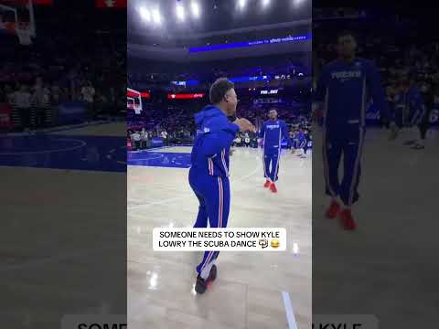 Kyle Lowry got the moves 😂