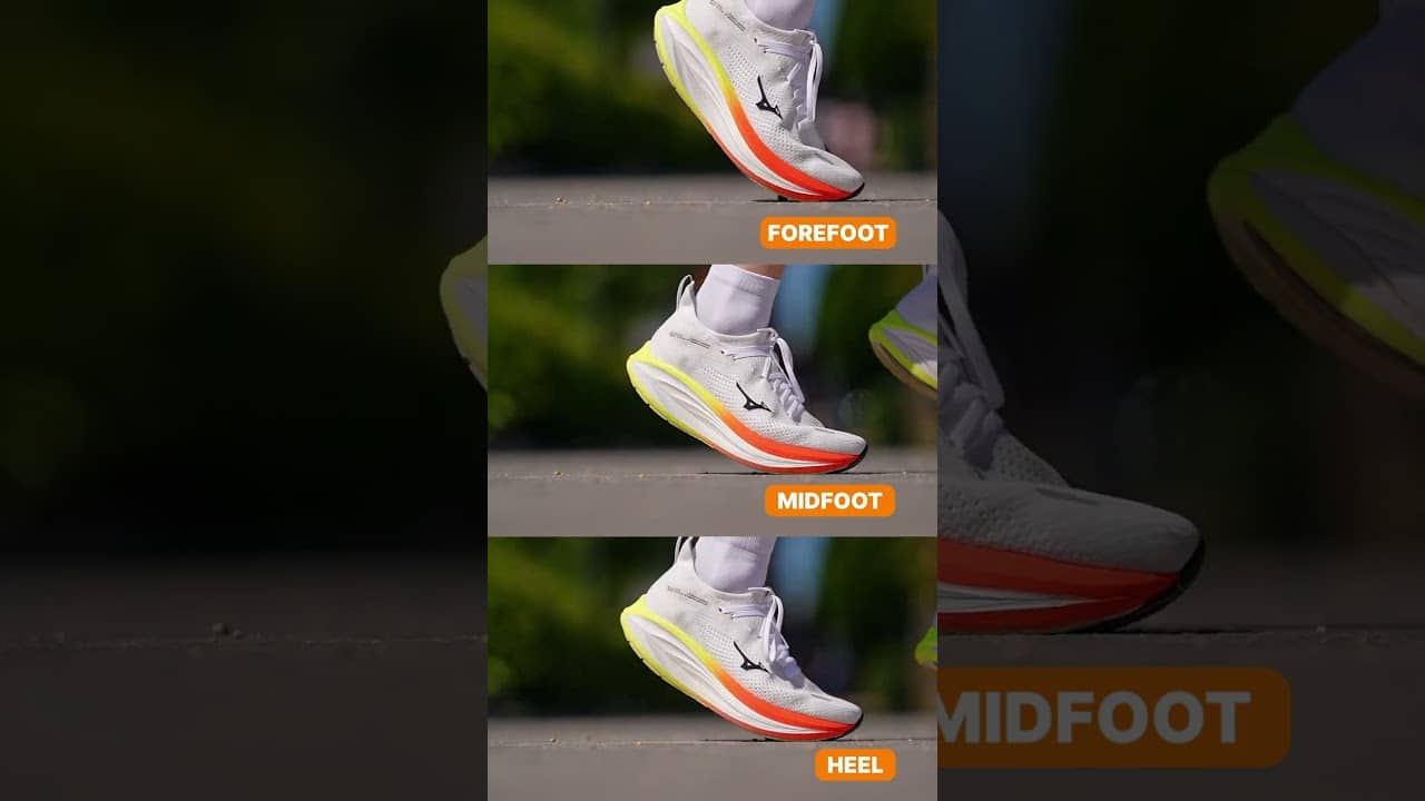 Footstrike comparison between the Mizuno Neo Vista 3 - which one are you?