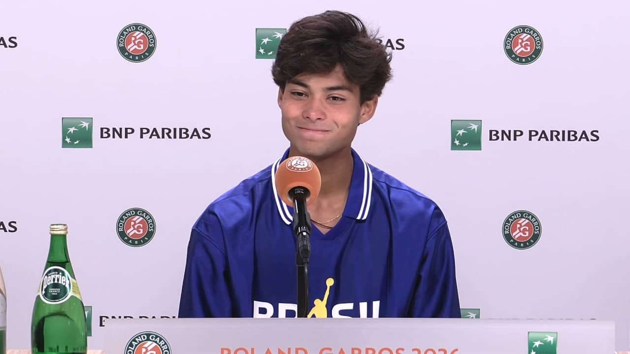 Roland-Garros 2026 - Luis Guto Miguel campeão juvenil: “Nunca vou esquecer esse dia”