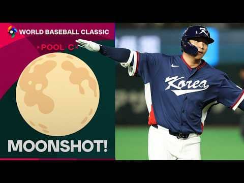 TO THE MOON! 🌙 Bo Gyeong Moon goes yard again for Team Korea! 🇰🇷