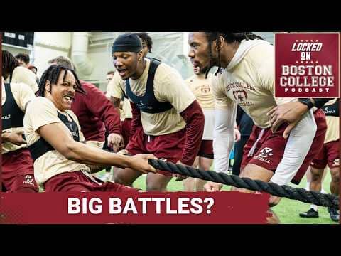 DEPTH: Boston College Football Transfer Surge FUELS Position FIGHTS Heading Into Spring Ball