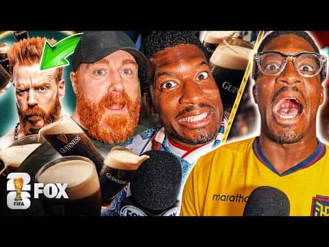 Jameis Winston Bar Hops Through NYC’s FIFA World Cup™ Soccer Scene & Runs into WWE Superstar 🍻⚽️