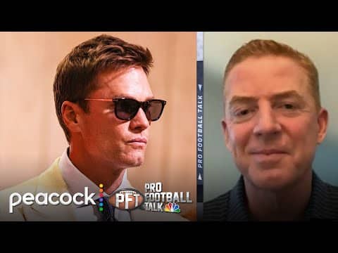Jason Garrett illustrates Tom Brady's conflict of interest | Pro Football Talk | NFL on NBC