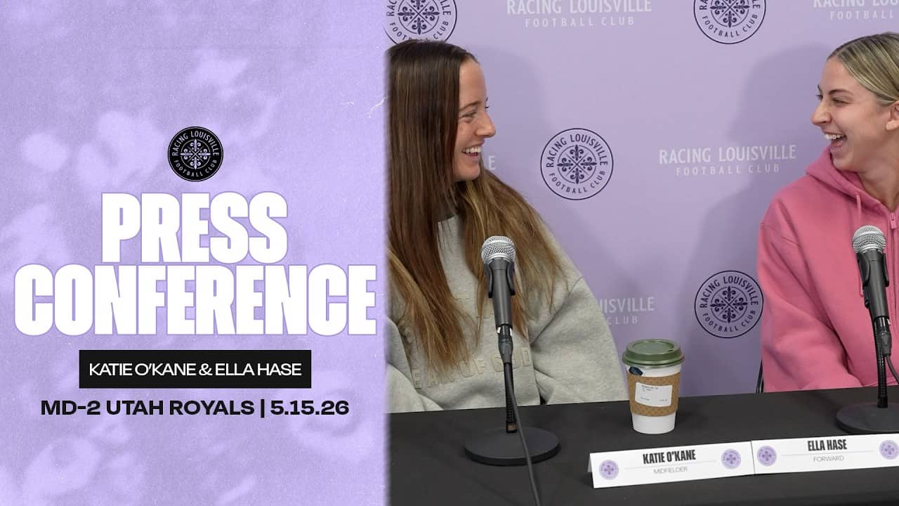 'We know how good we are' | Katie O'Kane & Ella Hase Press Conference | MD-2 Utah Royals | 5.15.26